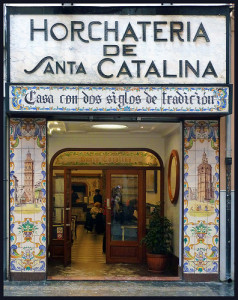 Una famosa Horchateria a Valencia