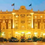 Il Grand Hotel di Cesenatico sede della serata.