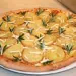 Una pizza elegante e leggera realizzata da Fabio Diprè