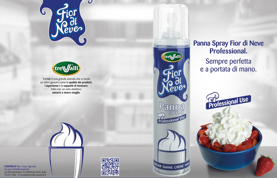 Nuova Panna Spray Professional: ecco tante idee per utilizzarla al bar! 