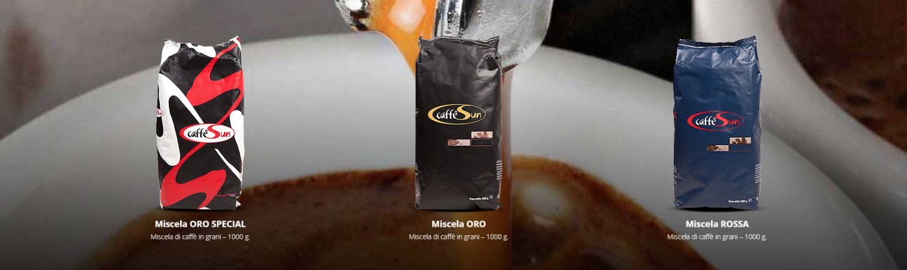 miscele caffè sun