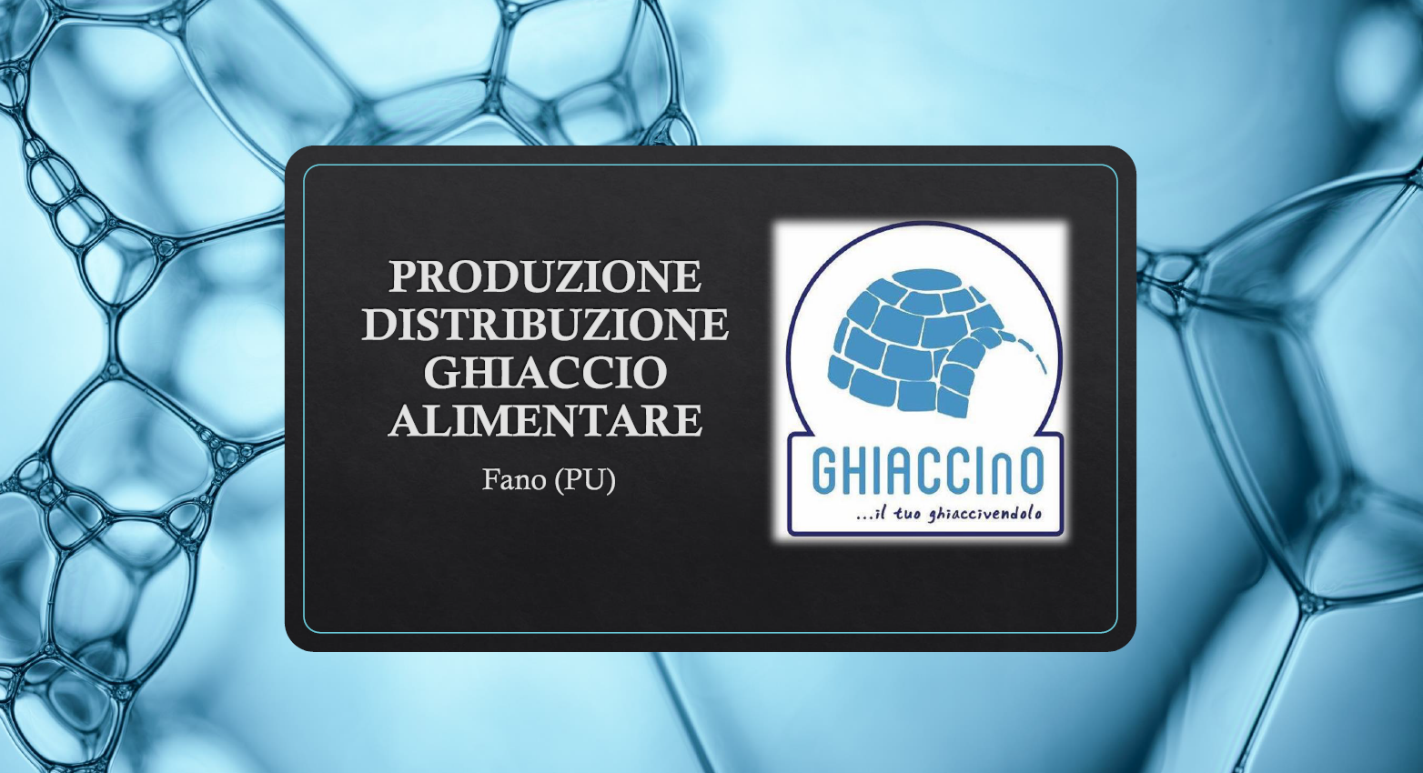 ghiaccio alimentare