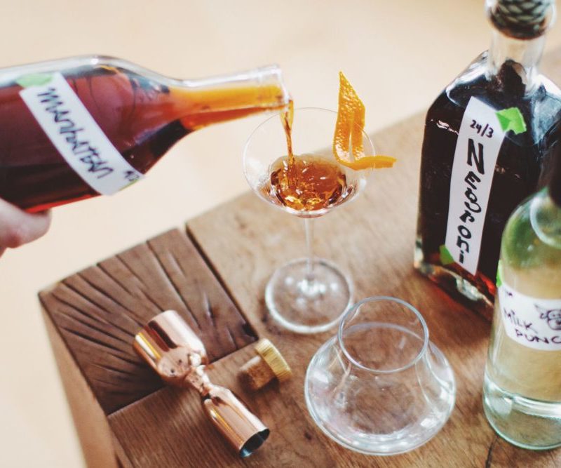 pre-batched cocktails