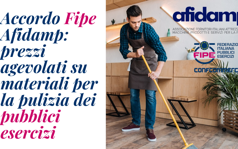 pulizia e sanificazione pubblici esercizi